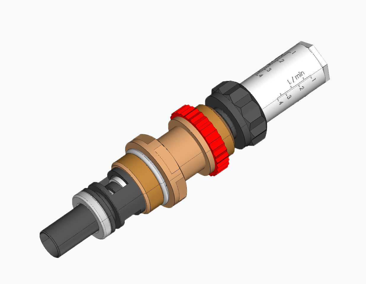 Progettazione CAD Flussimetri